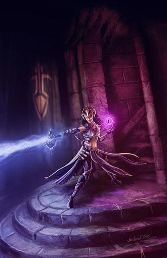Diablo III - Топ-100 артов конкурса "Портрет защитника"